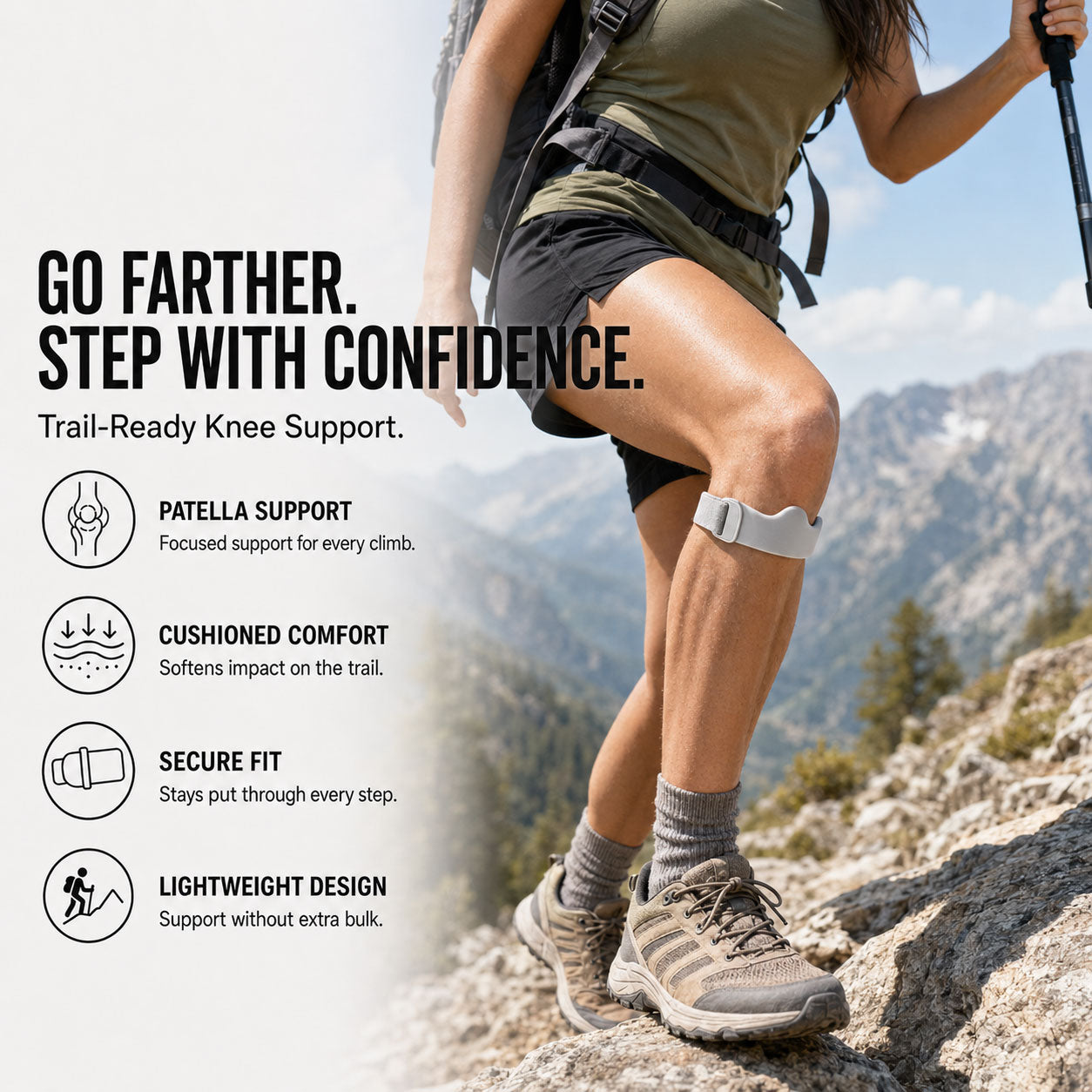 Tevanly Targeted Patella Support Strap