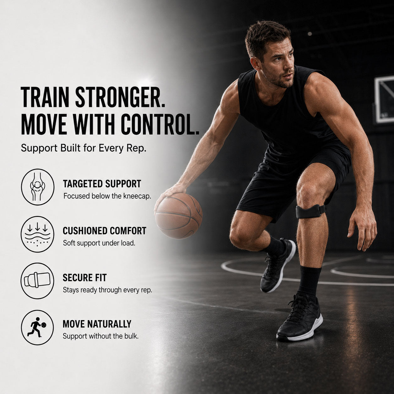 Tevanly Targeted Patella Support Strap