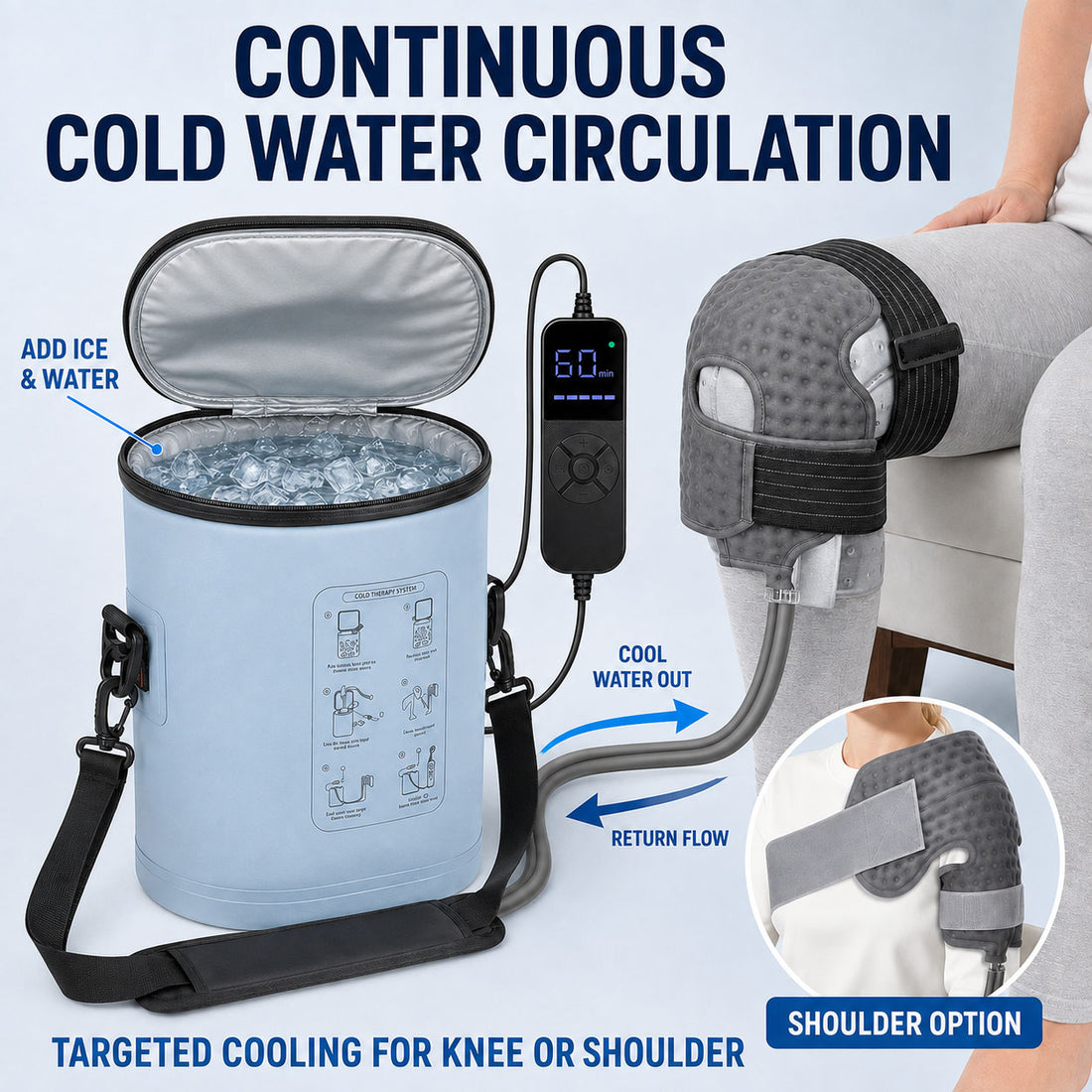 Tevanly Cold Therapy Machine