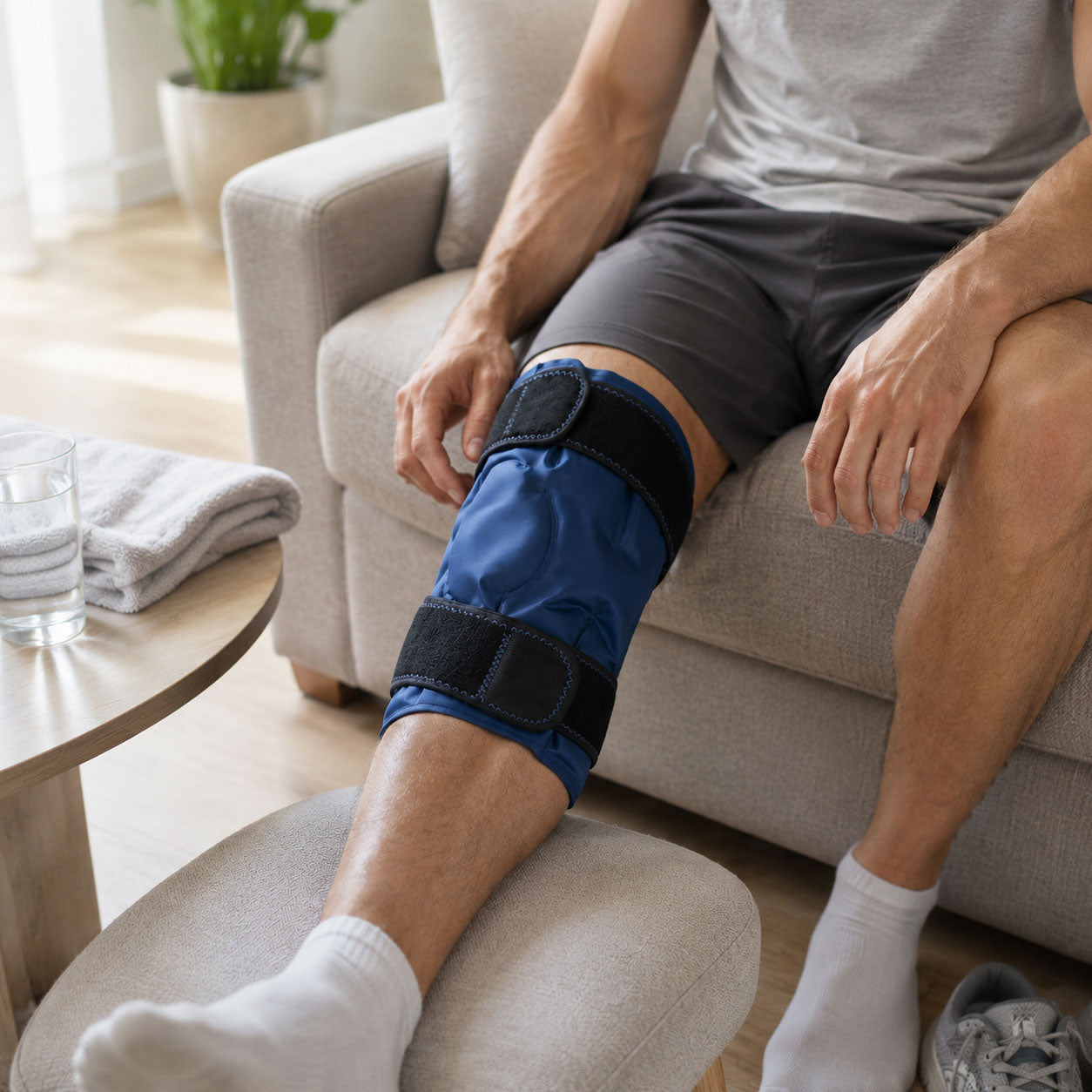 Tevanly Ice Recovery Knee Wrap